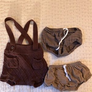 Jamie Kay Knit Suspender and bloomers